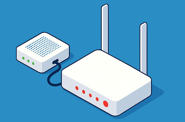 路由器红灯一直闪烁上不了网怎么办